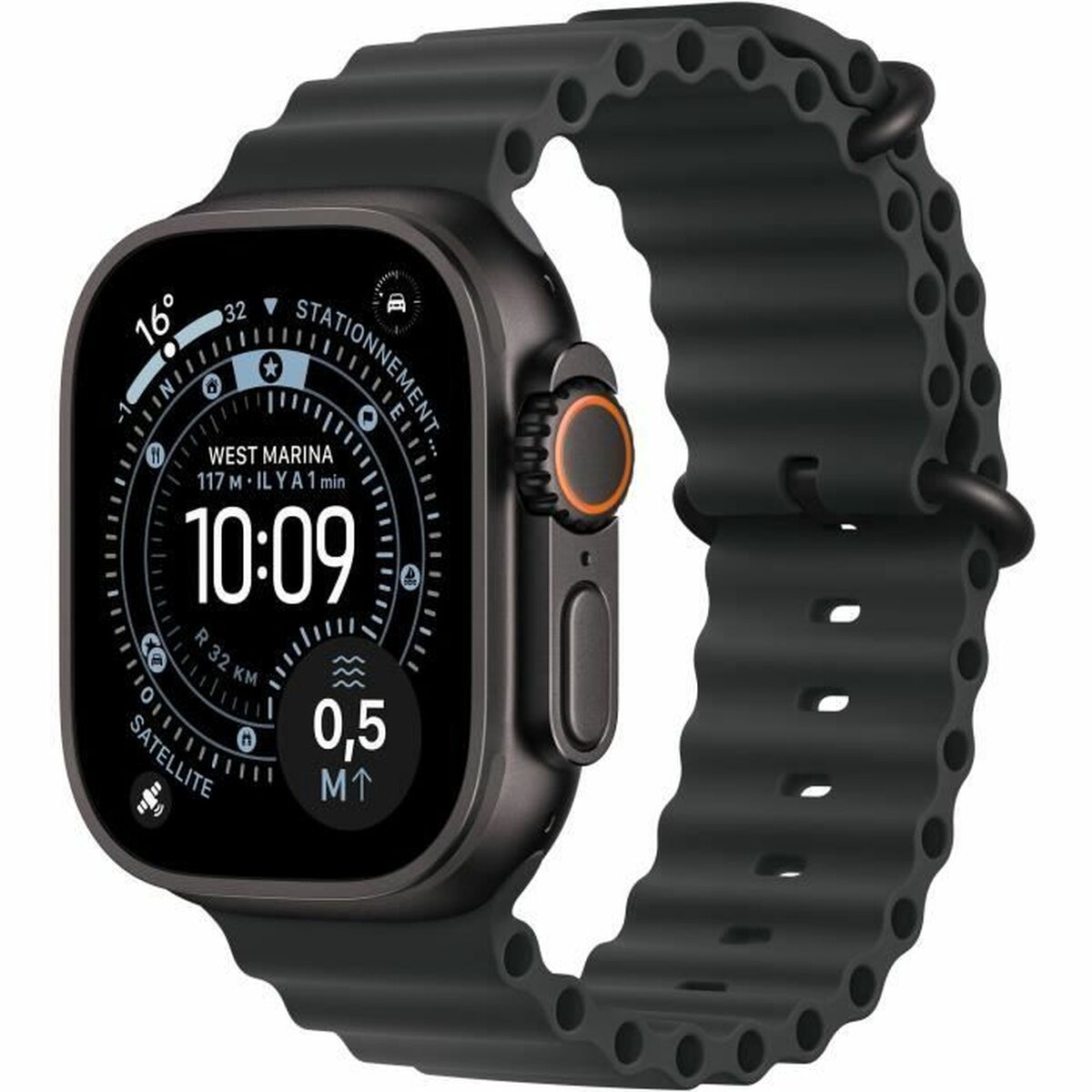Afbeeldingen van Smartwatch Apple Black 49 mm