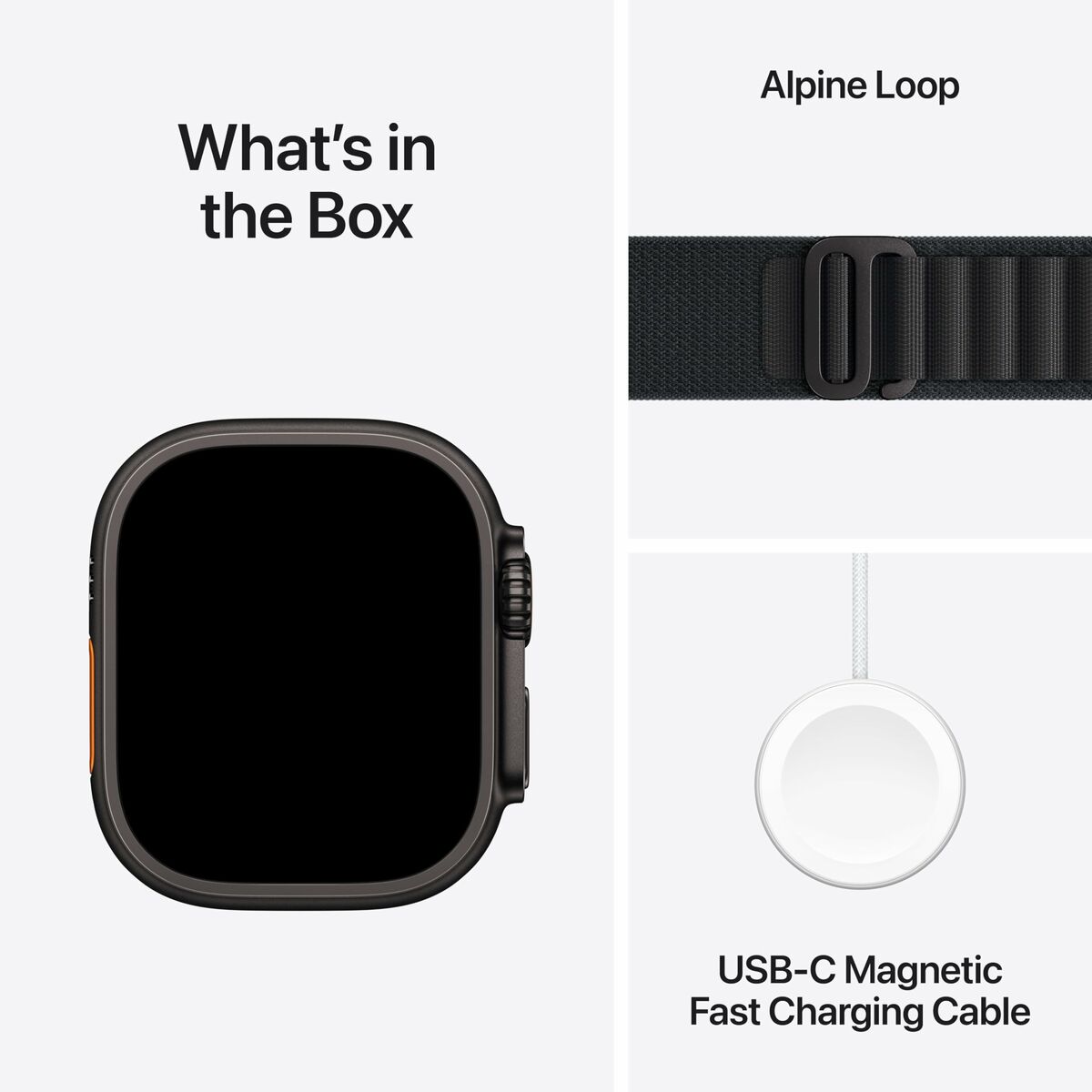 Smartwatch Apple Watch Ultra 3 Black 49 mm