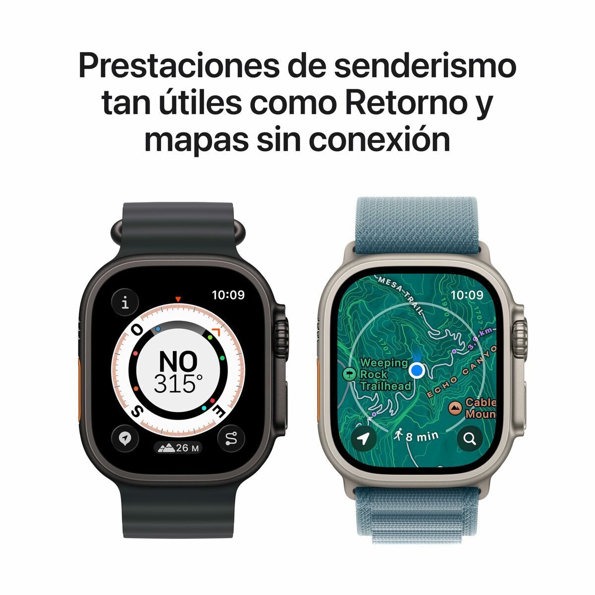 Smartwatch Apple MF0V4QL/A Black 49 mm