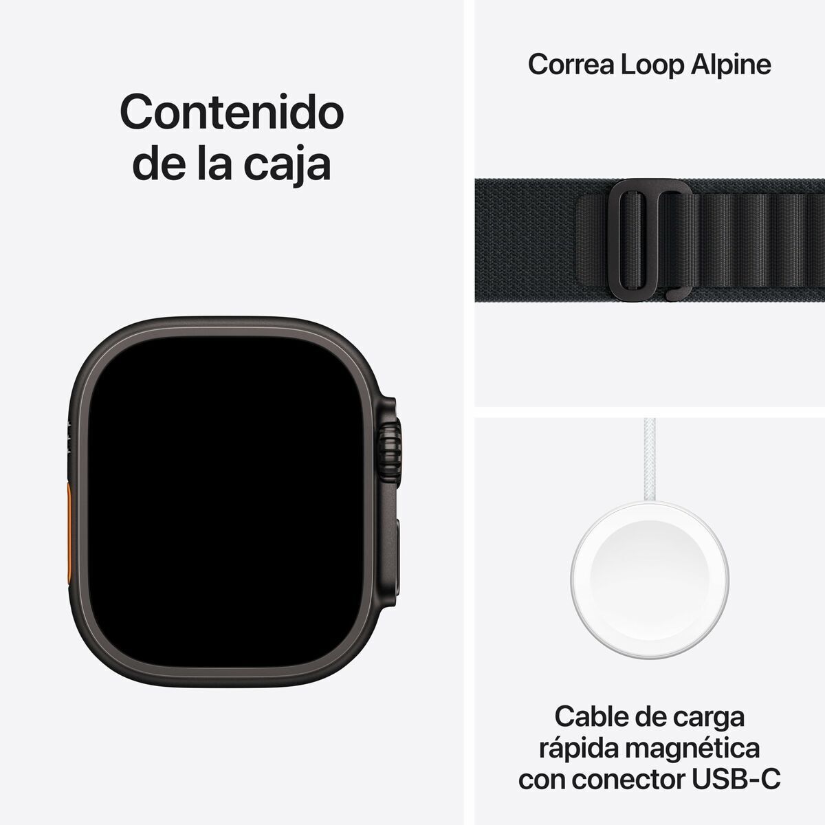 Smartwatch Apple MF0V4QL/A Black 49 mm