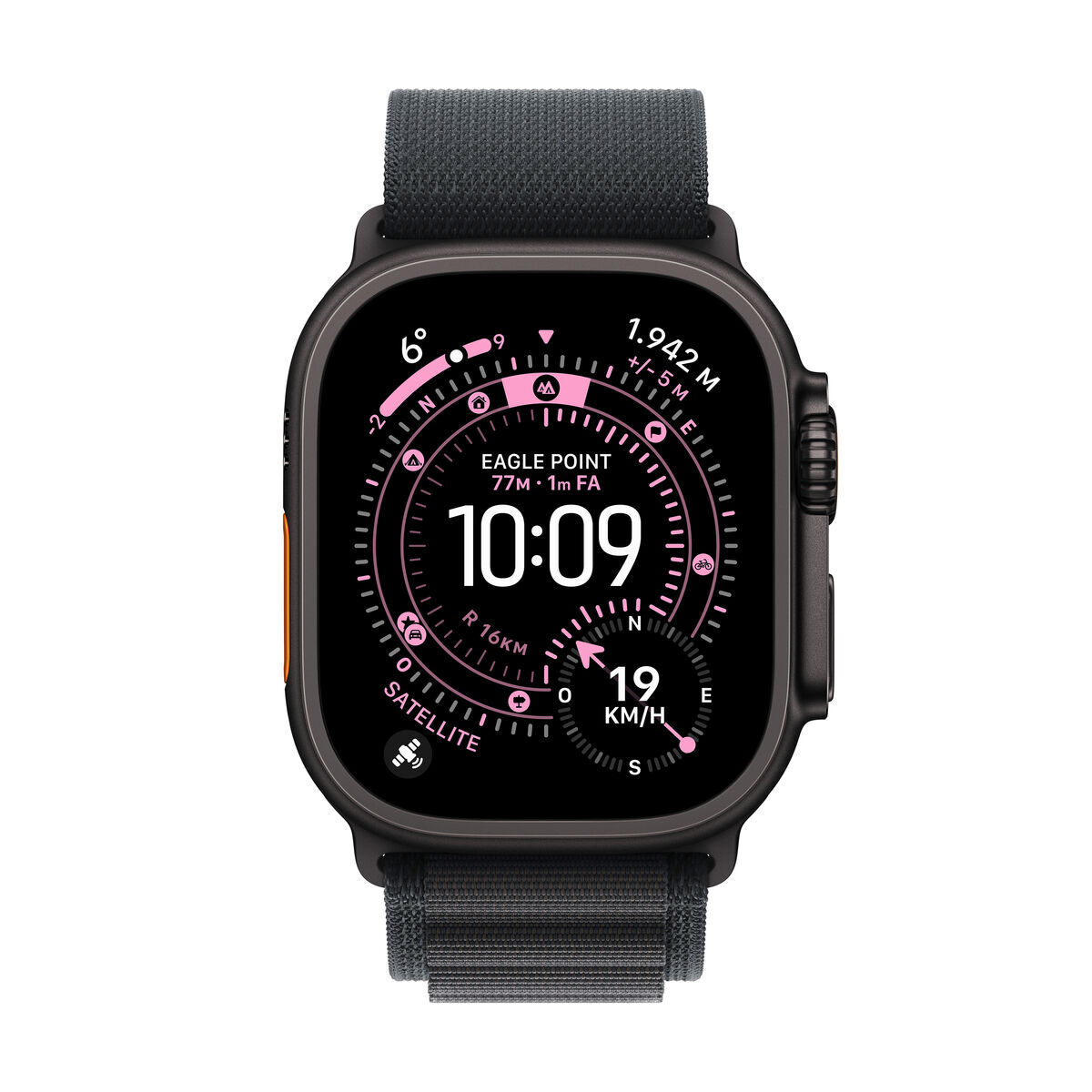 Išmanusis laikrodis Apple Watch Ultra 3 GPS + Cellular Juoda 49 mm