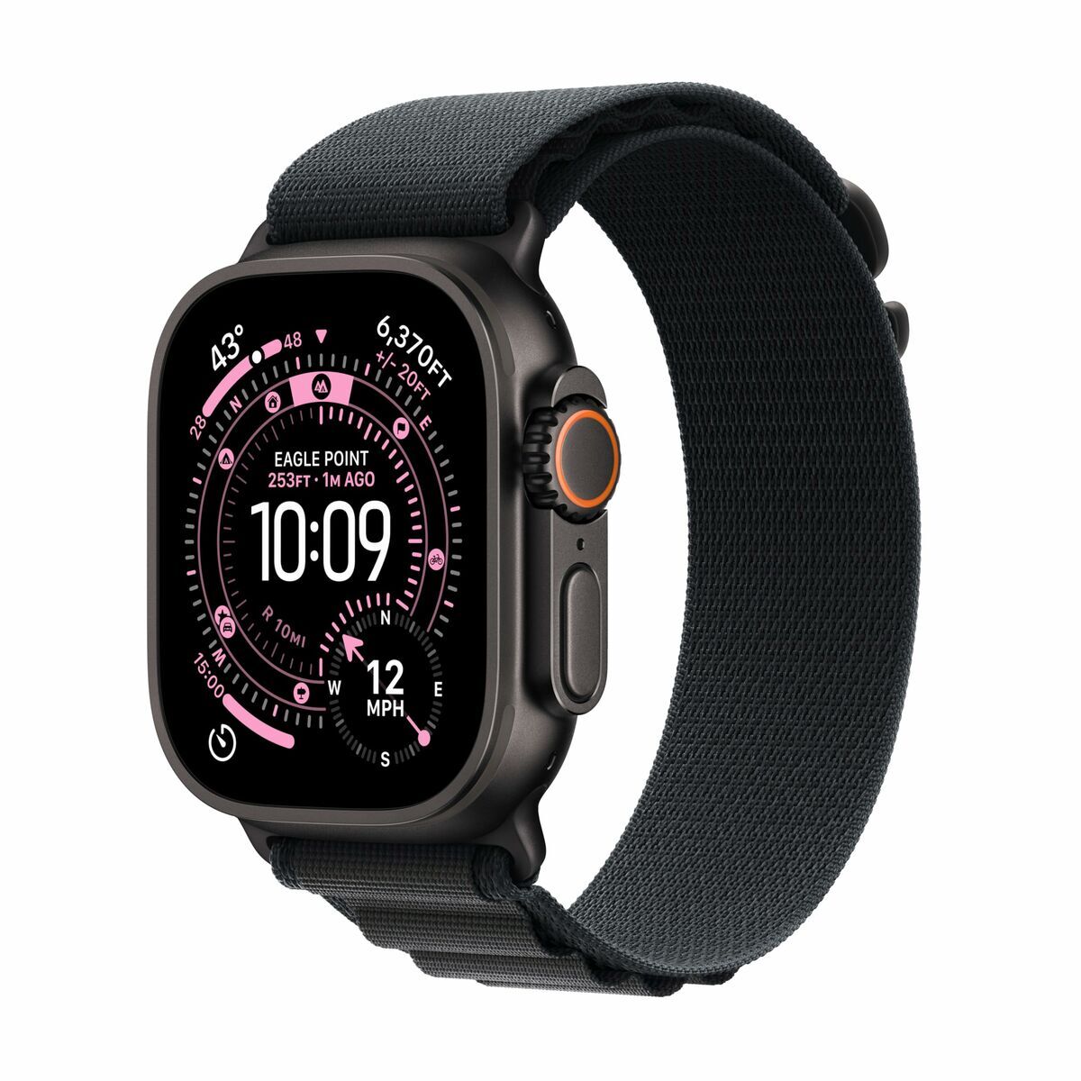 Išmanusis laikrodis Apple Watch Ultra 3 GPS + Cellular Juoda 49 mm