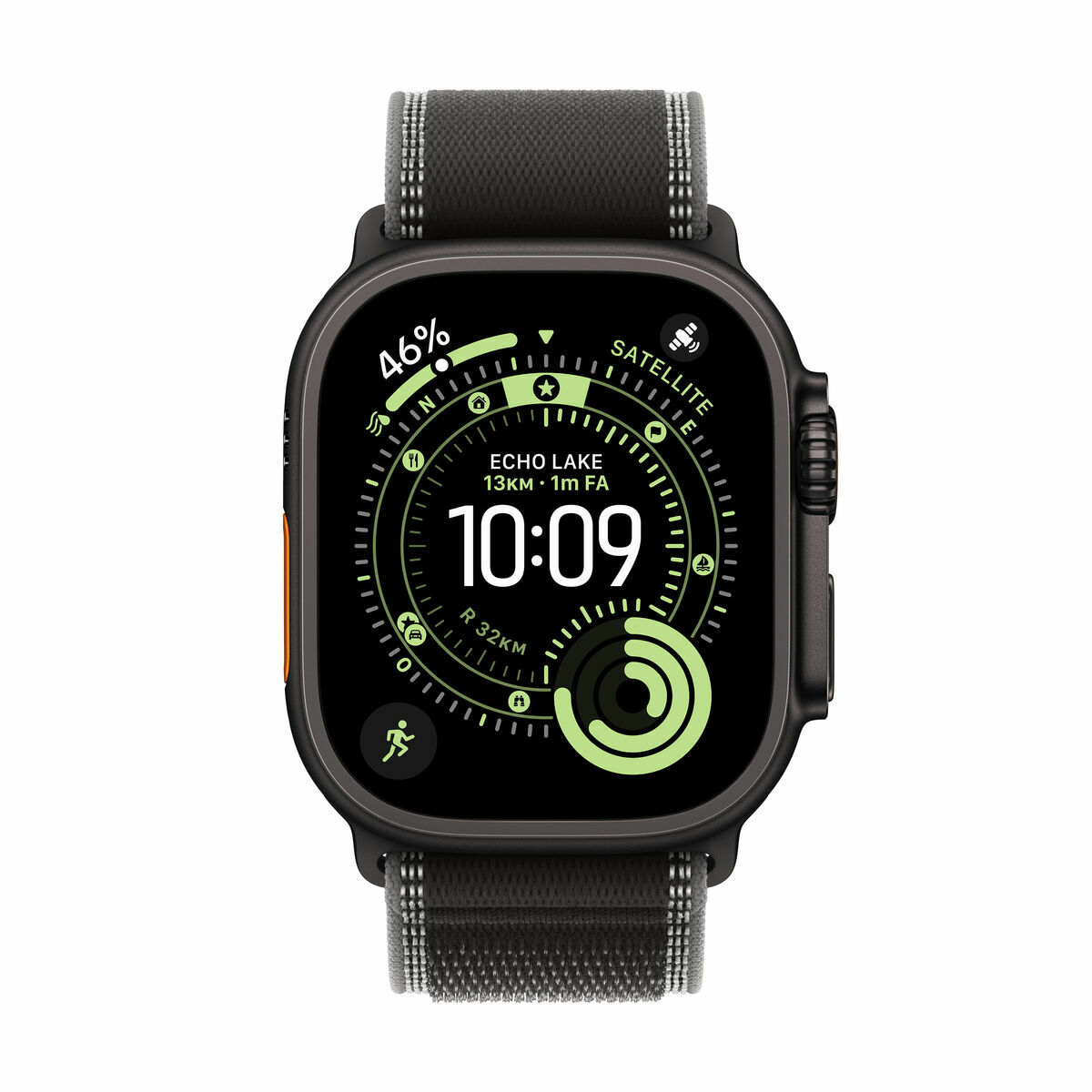 Afbeeldingen van Smartwatch Apple MF1D4QL/A Black Light Blue 49 mm