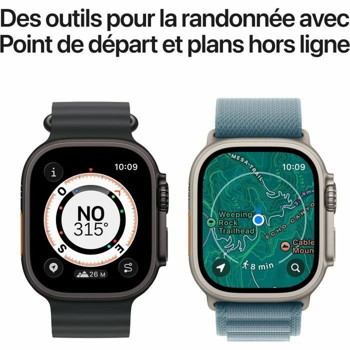 Image de Montre intelligente Apple Apple Watch Ultra 3 Noir 49 mm