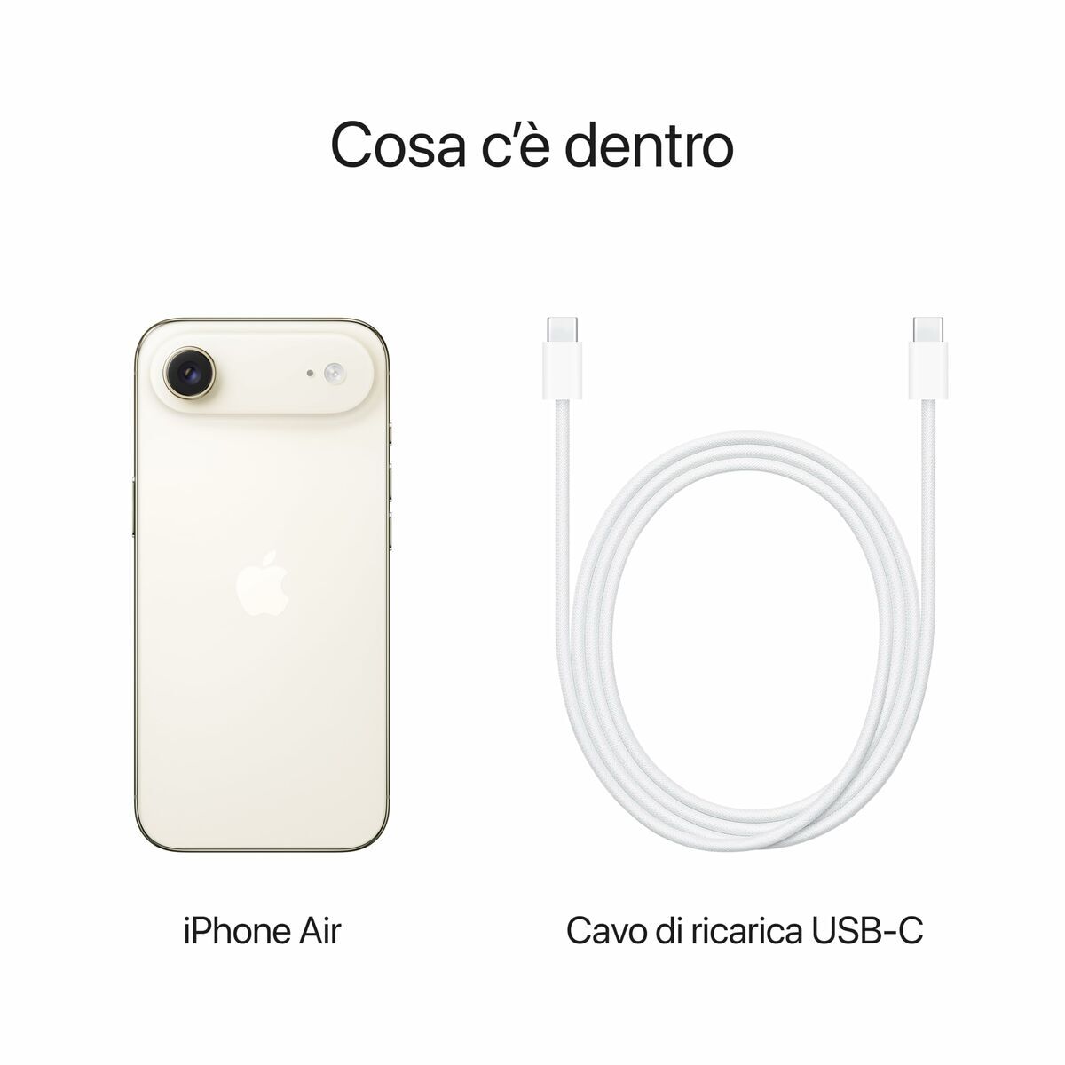 Smartphone Apple iPhone 17 Air Octa Core 12 GB RAM 256 GB Golden 6,5"