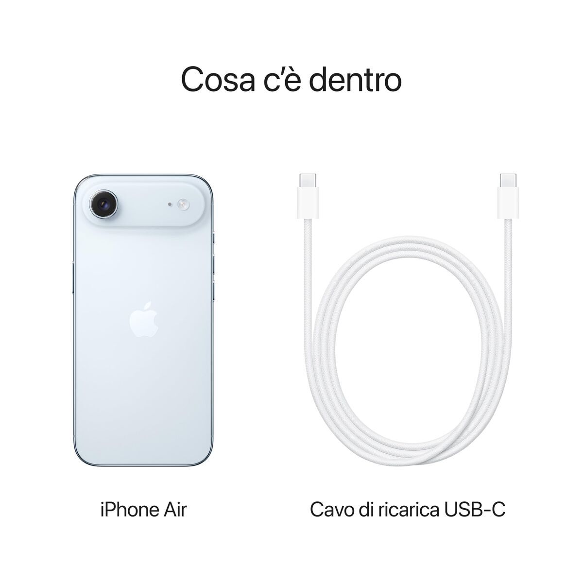 Smartphone Apple iPhone 17 Air Octa Core 12 GB RAM 1 TB Blue 6,5"