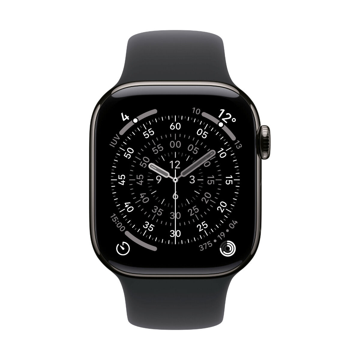 Picture of Smartwatch Apple MFD24ZR/A Black 1,96" 46 mm