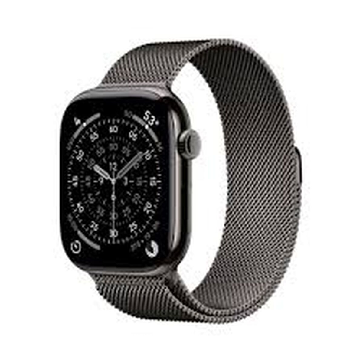 Obrazek Smartwatch Apple Watch Series 11 GPS + Cellular Graphite Titanium Dark grey starlight Sapphire 46 mm Ø 46 mm