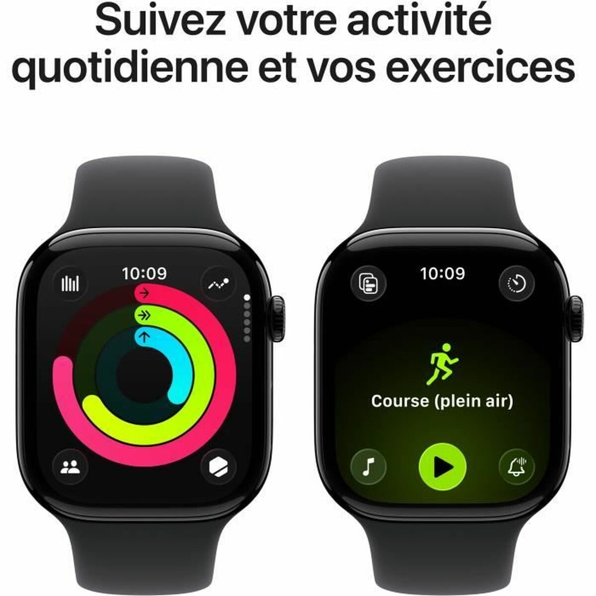 Bild von Smartwatch Apple MEUW4QL/A Schwarz 1,96" 46 mm