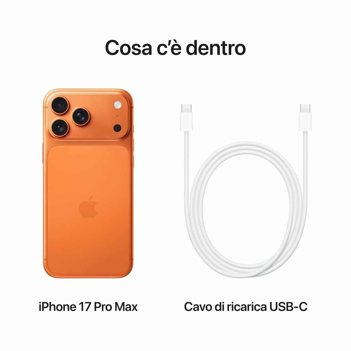 Smartphone Apple iPhone 17 Pro Max 6,9" Octa Core 12 GB RAM 256 GB Orange