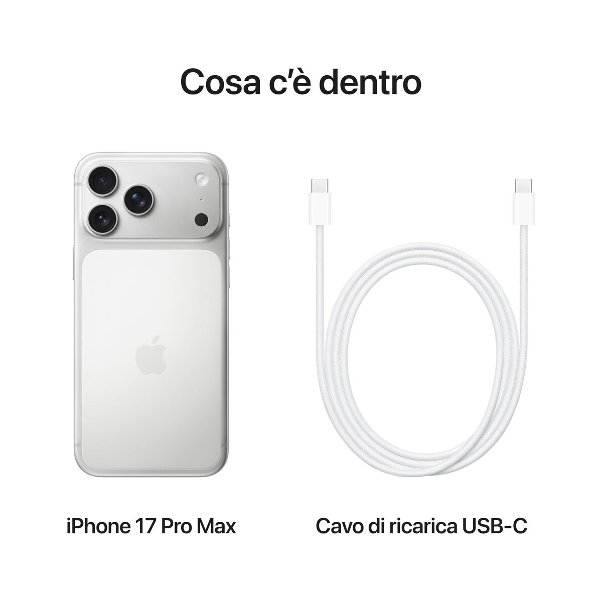 Smartphone Apple iPhone 17 Pro Max 6,9" Hexa Core 12 GB RAM 2 TB Silver