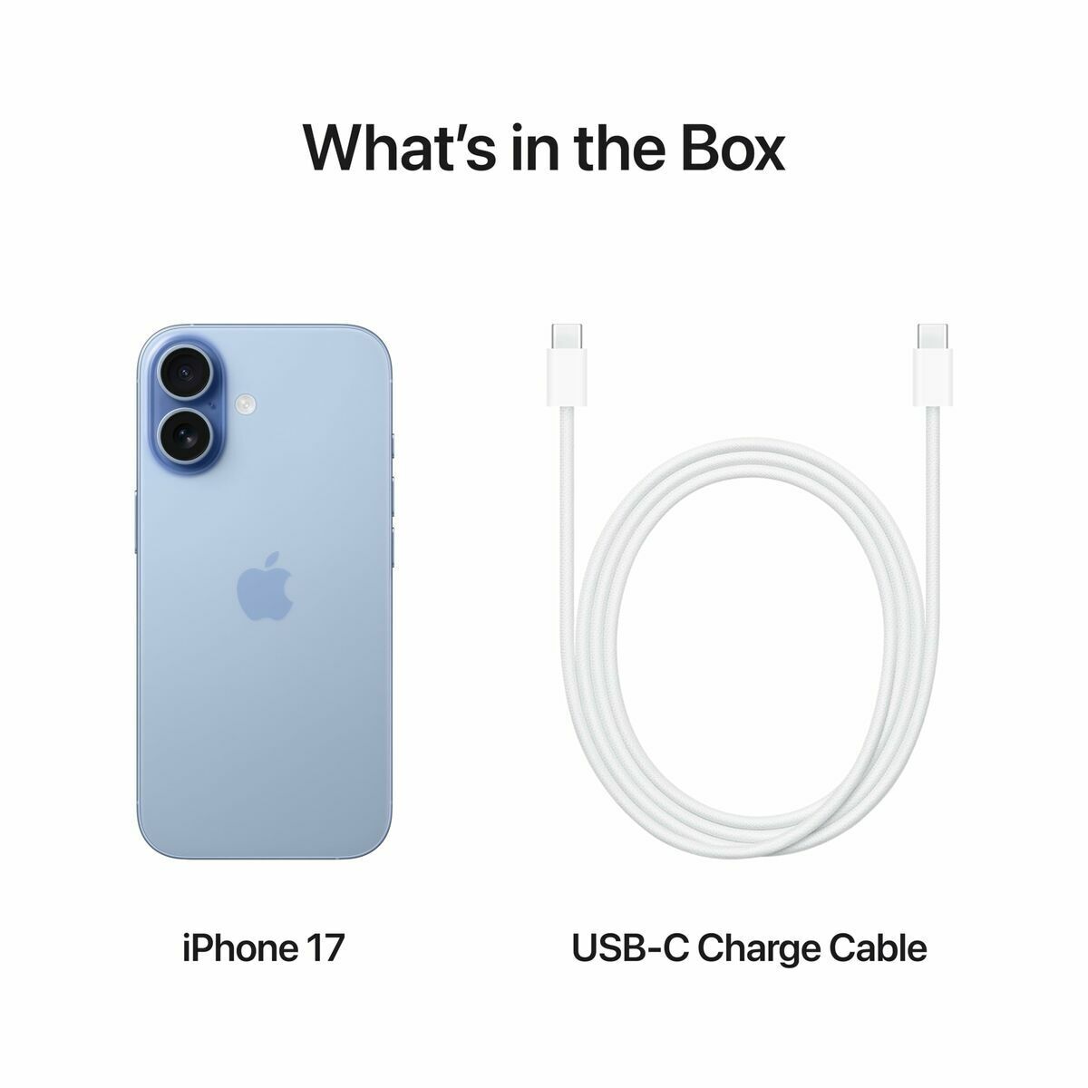 Smartphone Apple IPHONE 17 6,3" Hexa Core A19 8 GB RAM 256 GB Blue