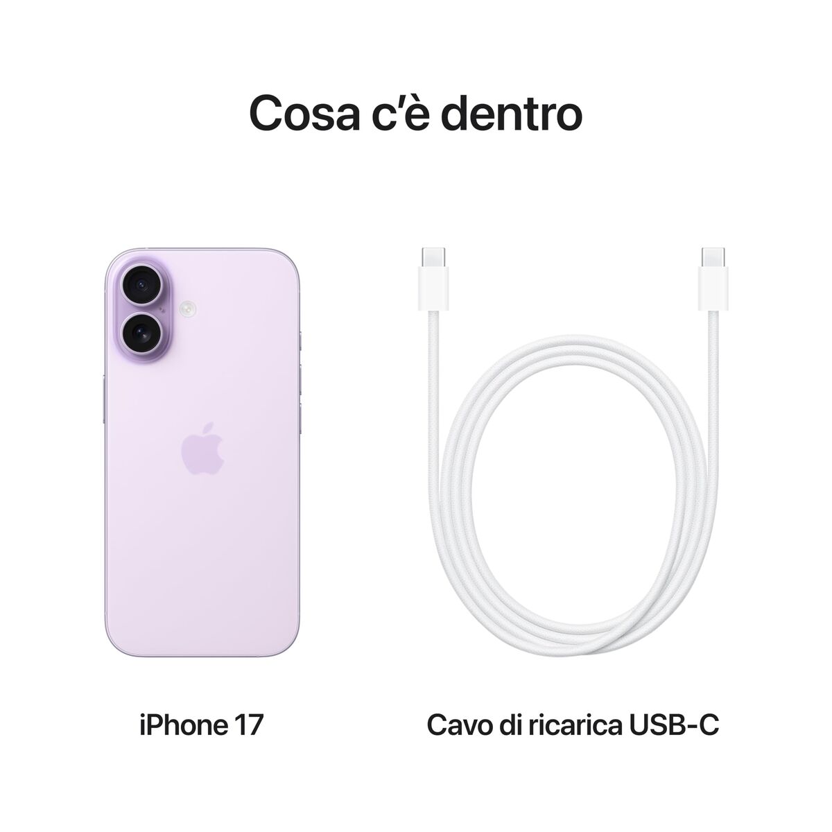 Smartphone Apple iPhone 17 6,3" Hexa Core 8 GB RAM 512 GB Purple