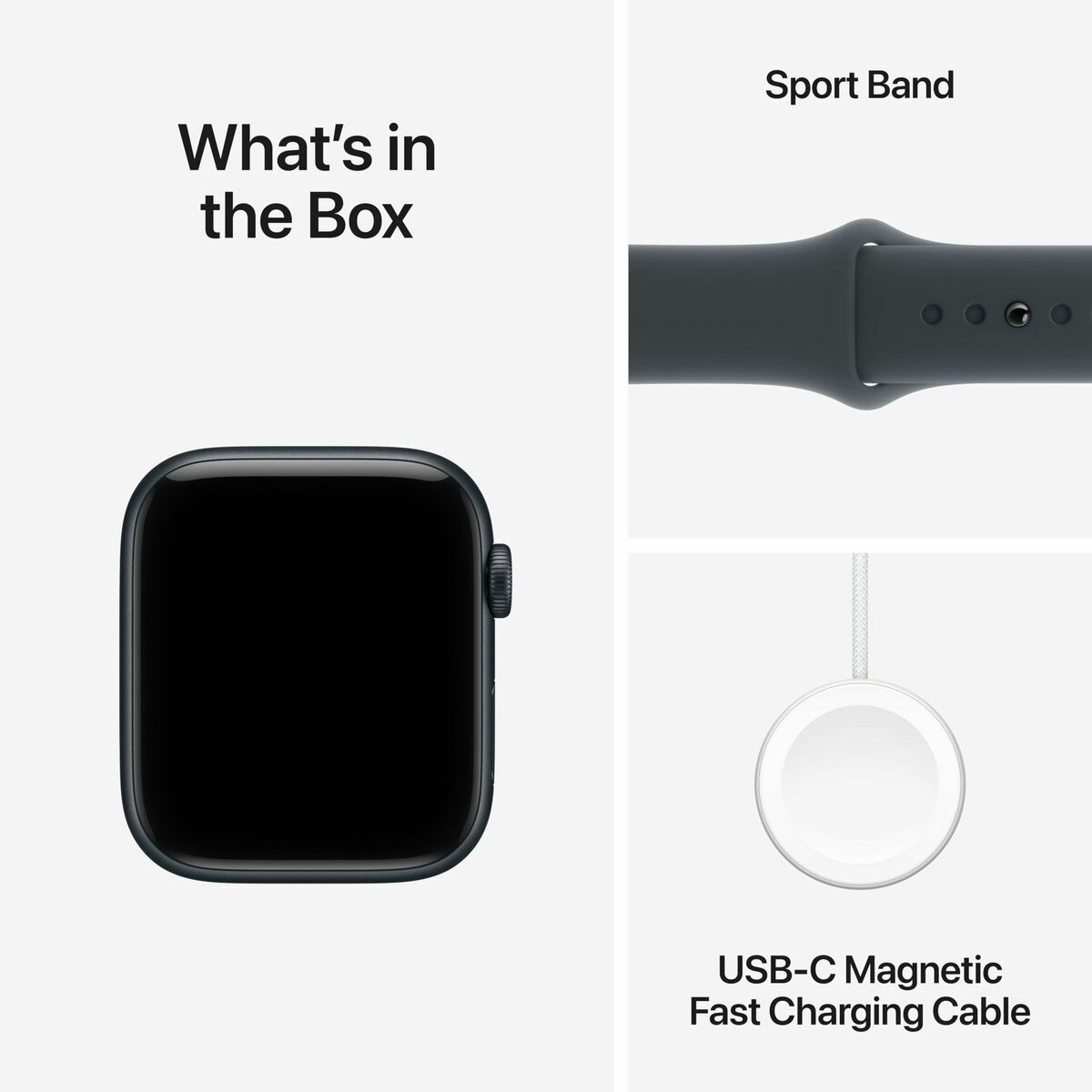 Smartwatch Apple Watch SE 3 Black 1,78" Ø 44 mm