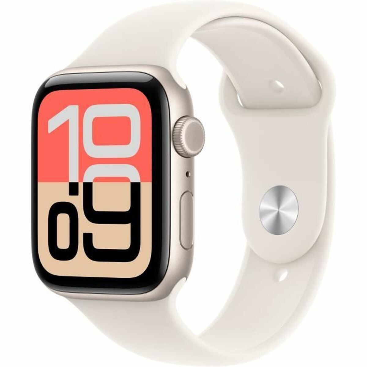 Image de Montre intelligente Apple MEPF4ZR/A Blanc 1,78" Ø 44 mm