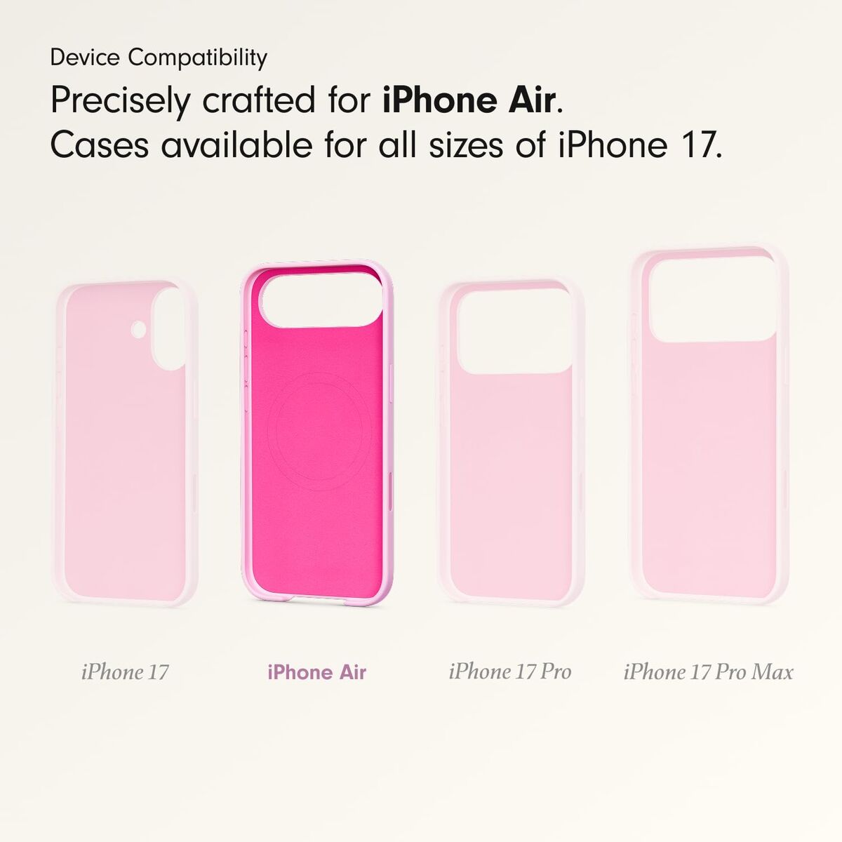 Afbeeldingen van Mobile cover Beats iPhone Air Pink Apple