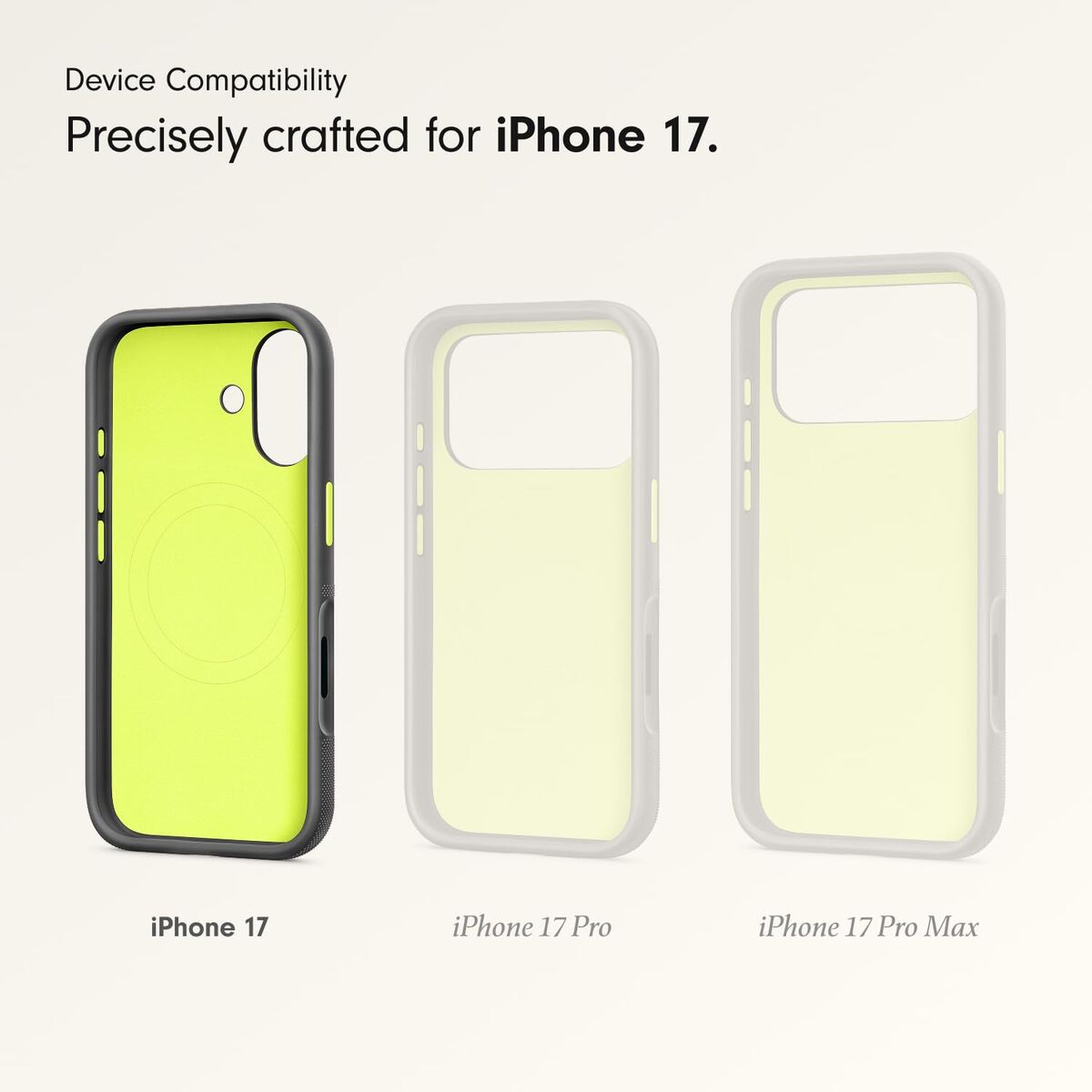 Bild von Mobile cover Apple iPhone 17 Black