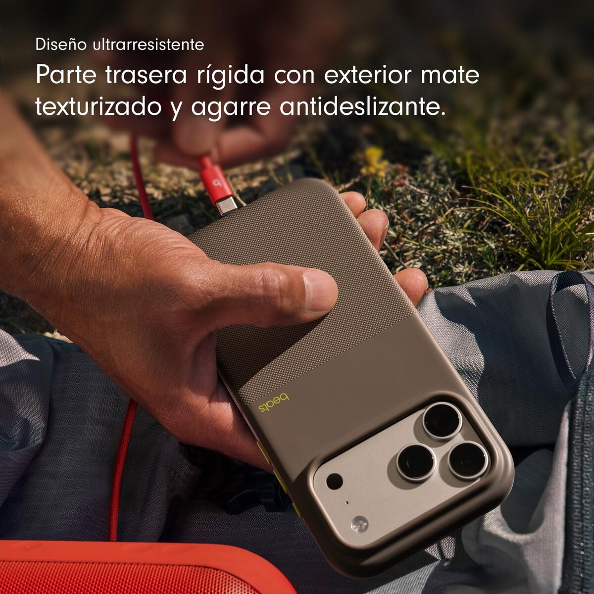 Mobile cover Beats iPhone 17 Grey Apple