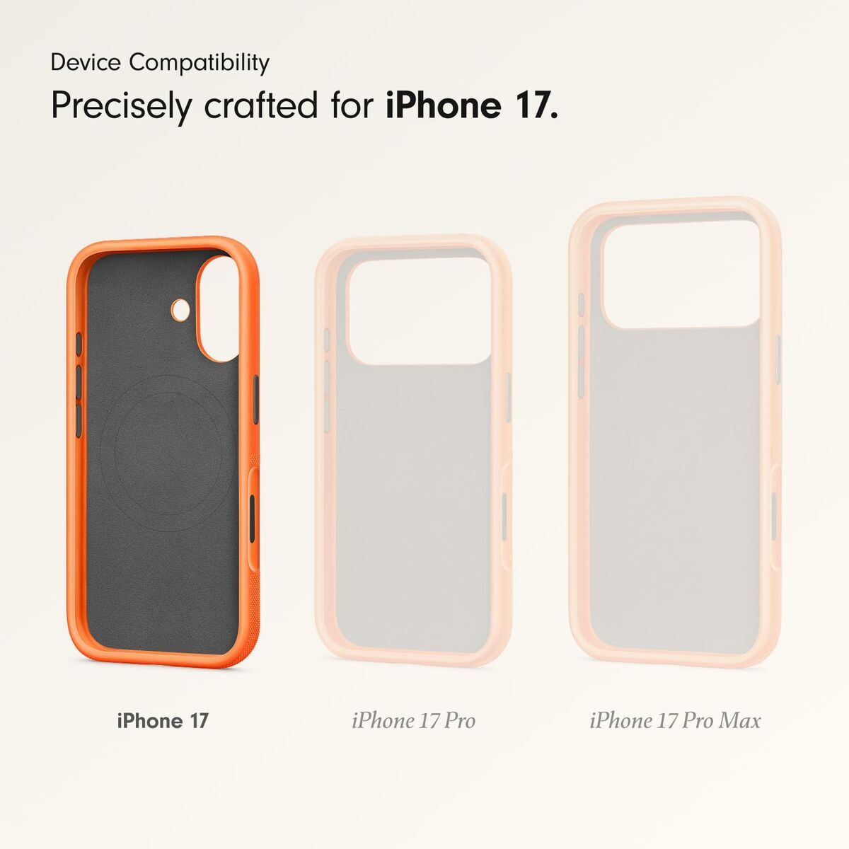 Bild von Mobile cover Apple iPhone 17 Orange