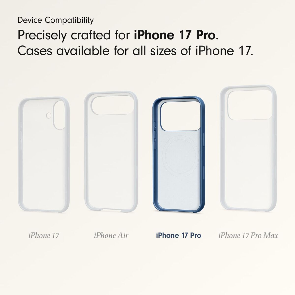 Picture of Mobile cover Apple iPhone 17 Pro Blue Cobalt blue