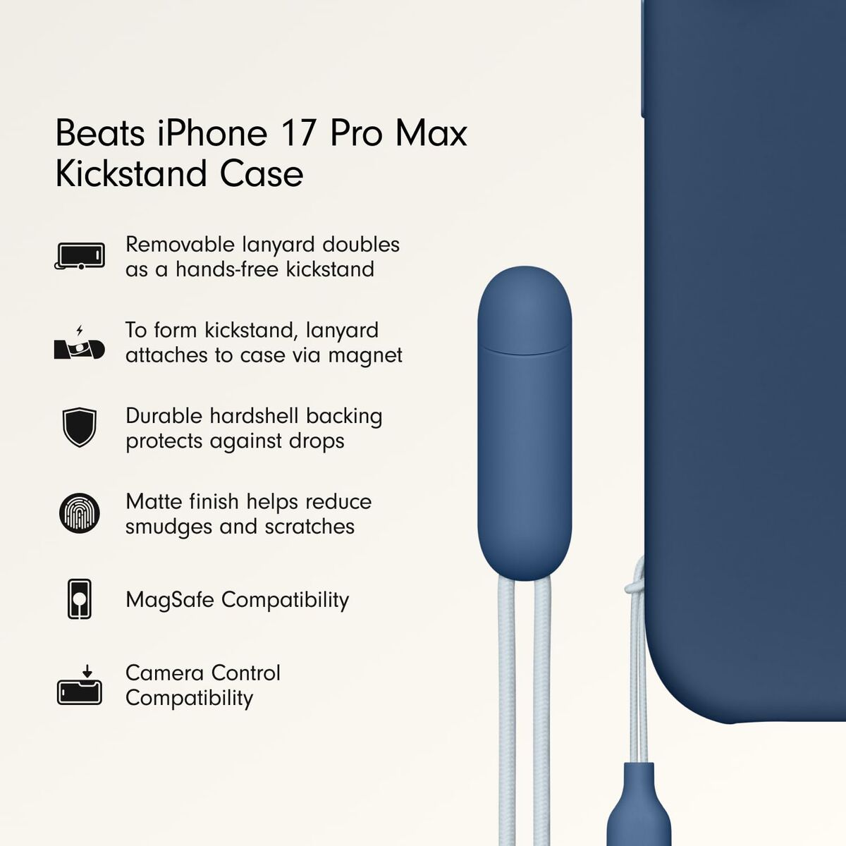 Bild von Mobile cover Apple MGTR4LL/A Blue Cobalt blue