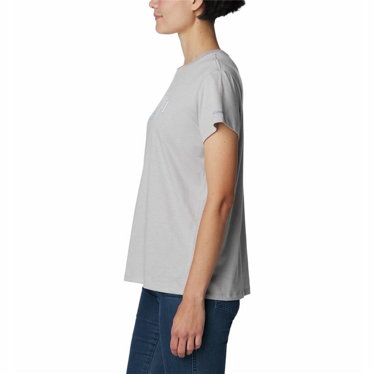 Dames-T-Shirt met Korte Mouwen Columbia Trek™