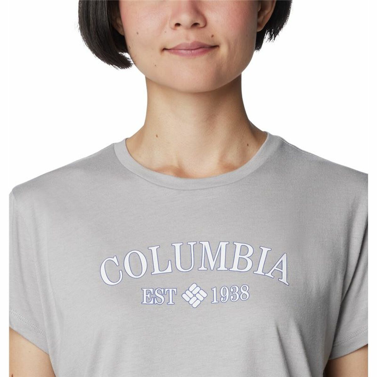 Dames-T-Shirt met Korte Mouwen Columbia Trek™