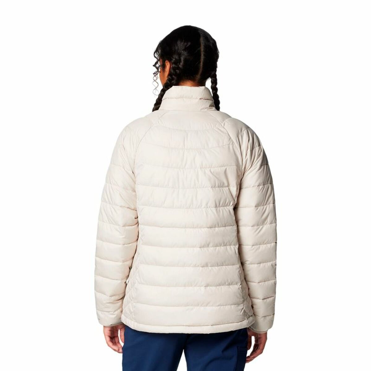 Image secondaire de Veste de Sport pour Femme Columbia Powder Lite II Full Zip Blanc