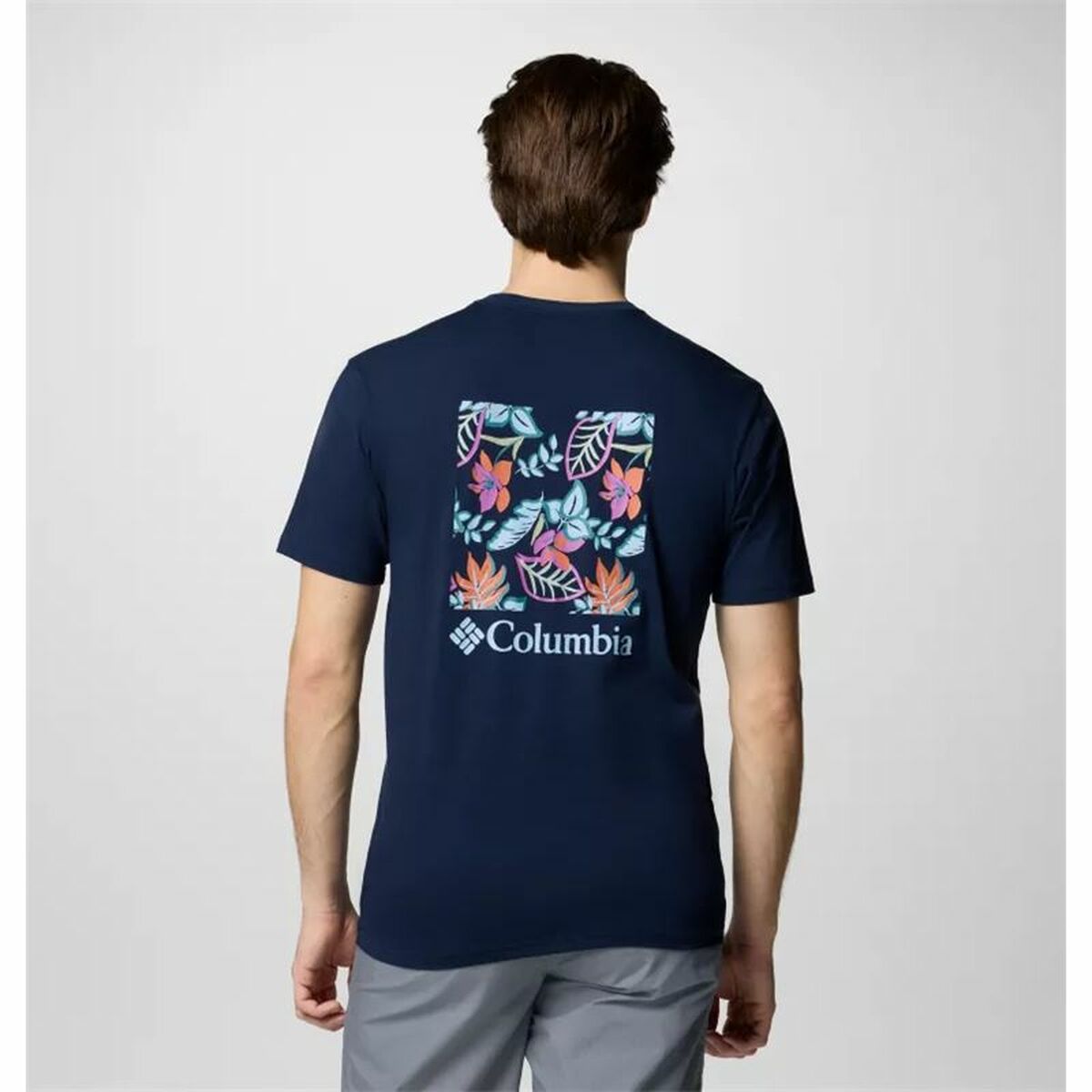Image secondaire de T-shirt à manches courtes homme Columbia North Cascades™ Sleeve Bleu foncé