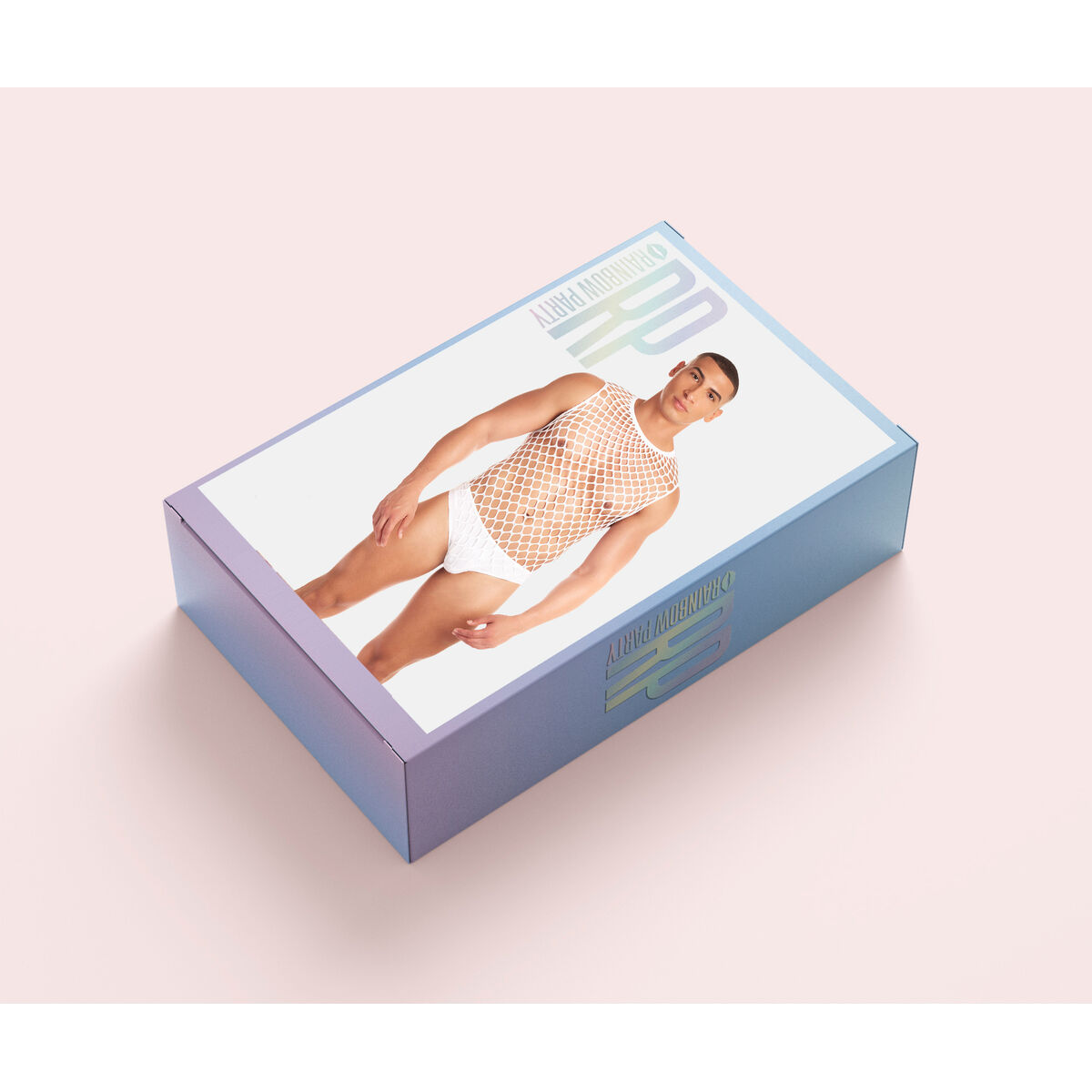 Krajkové Spodní Prádlo Rainbow Party Bílý S/M