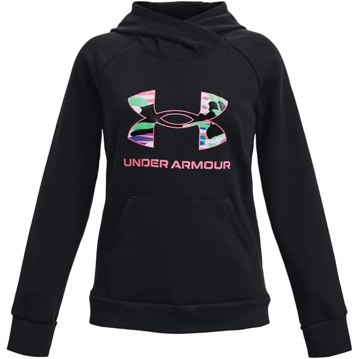 Sweatshirt met Capuchon voor Meisjes Under Armour Zwart
