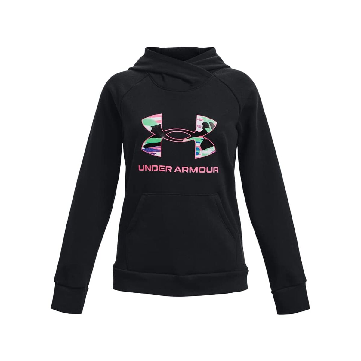Sweatshirt met Capuchon voor Meisjes Under Armour Zwart