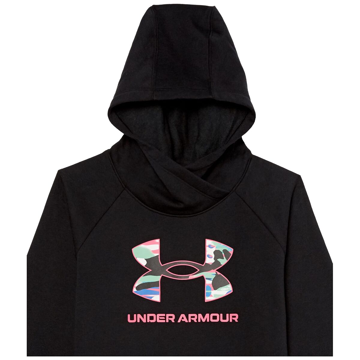 Sweatshirt met Capuchon voor Meisjes Under Armour Zwart