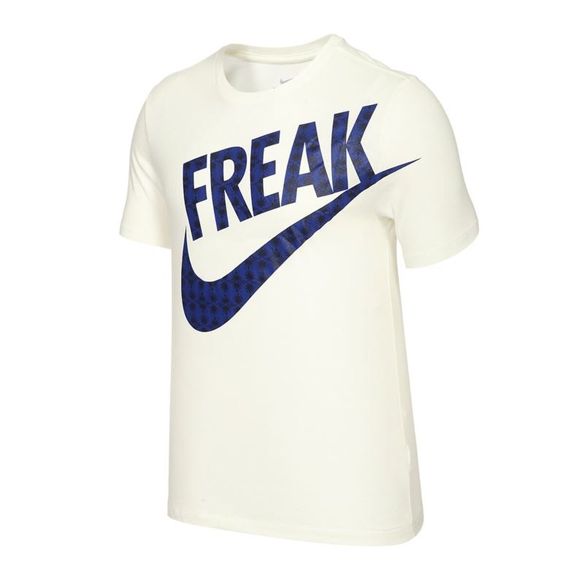 Heren-T-Shirt met Korte Mouwen Nike Giannis Wit