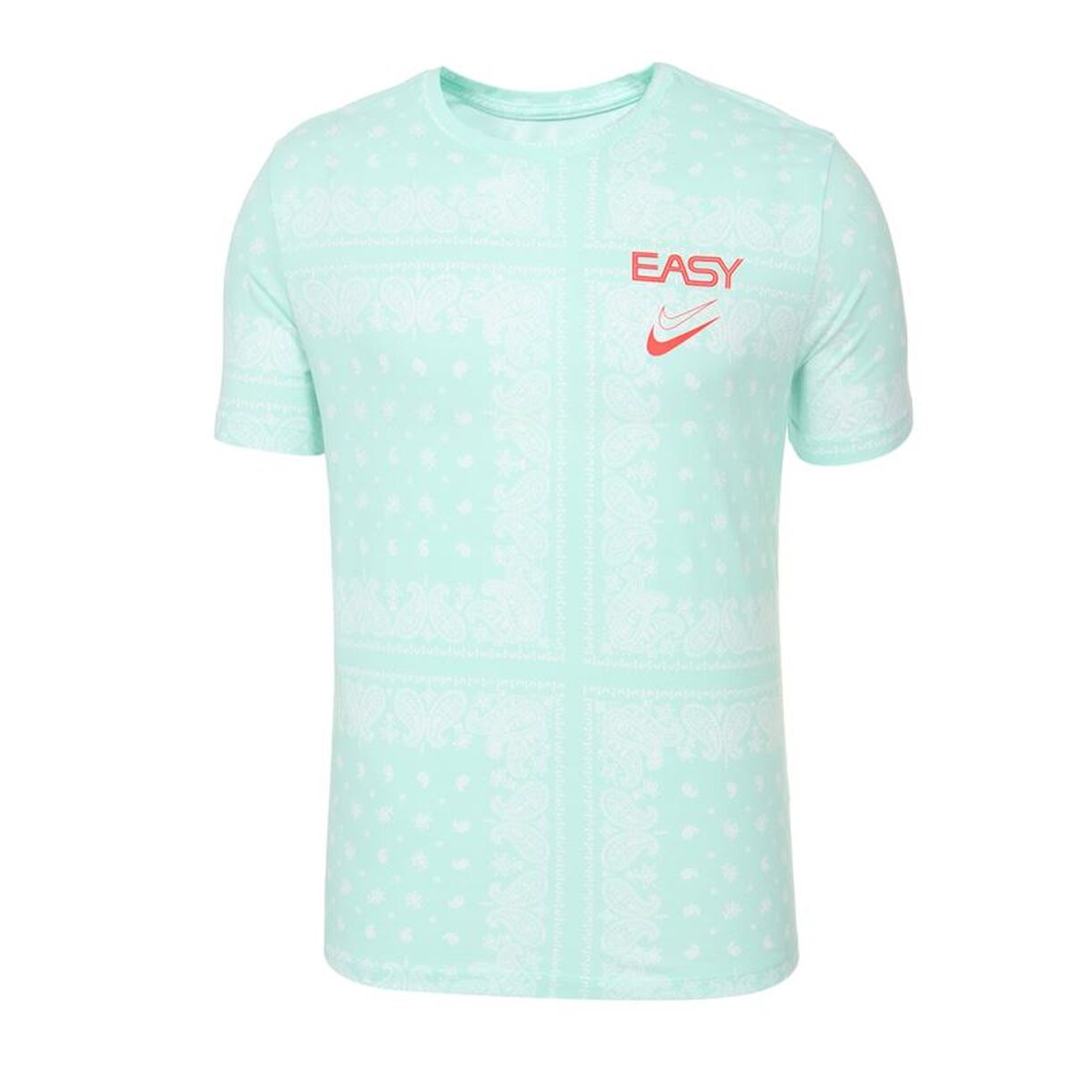 Heren-T-Shirt met Korte Mouwen Nike KD Cyaan