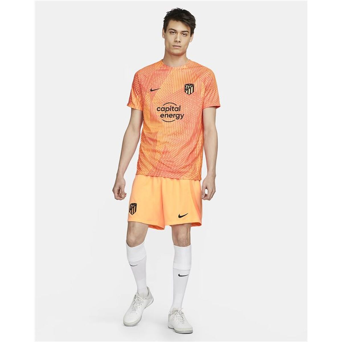 Voetbal Trainingsbroeken voor Volwassenen Nike Atlético Madrid Oranje