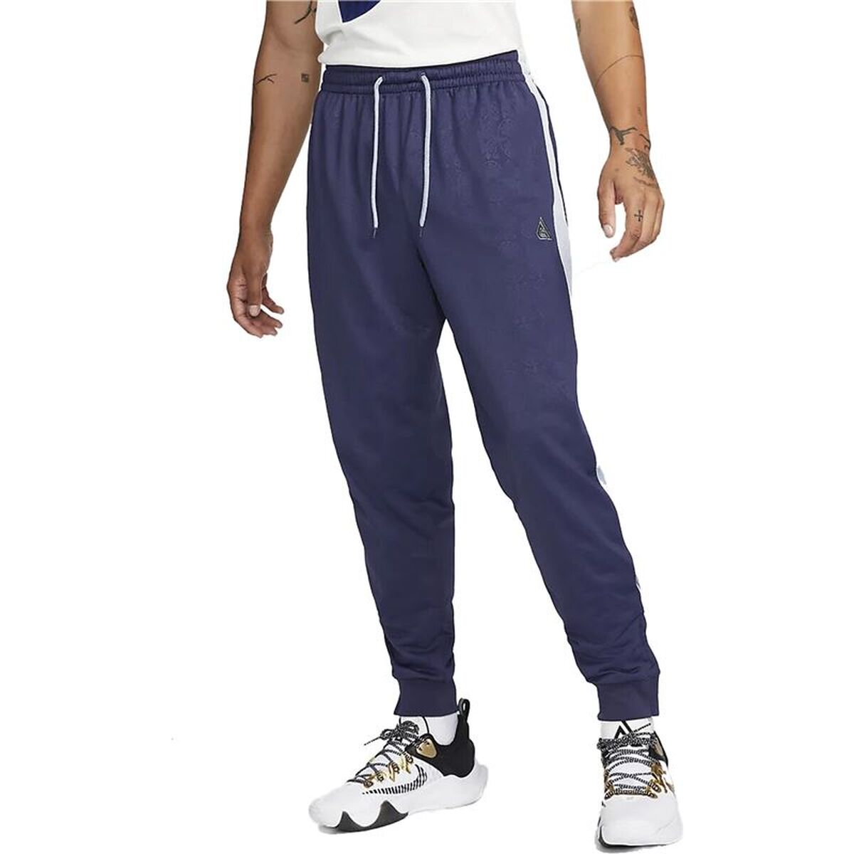 Lange sportbroek Nike Gianni Donkerblauw Mannen