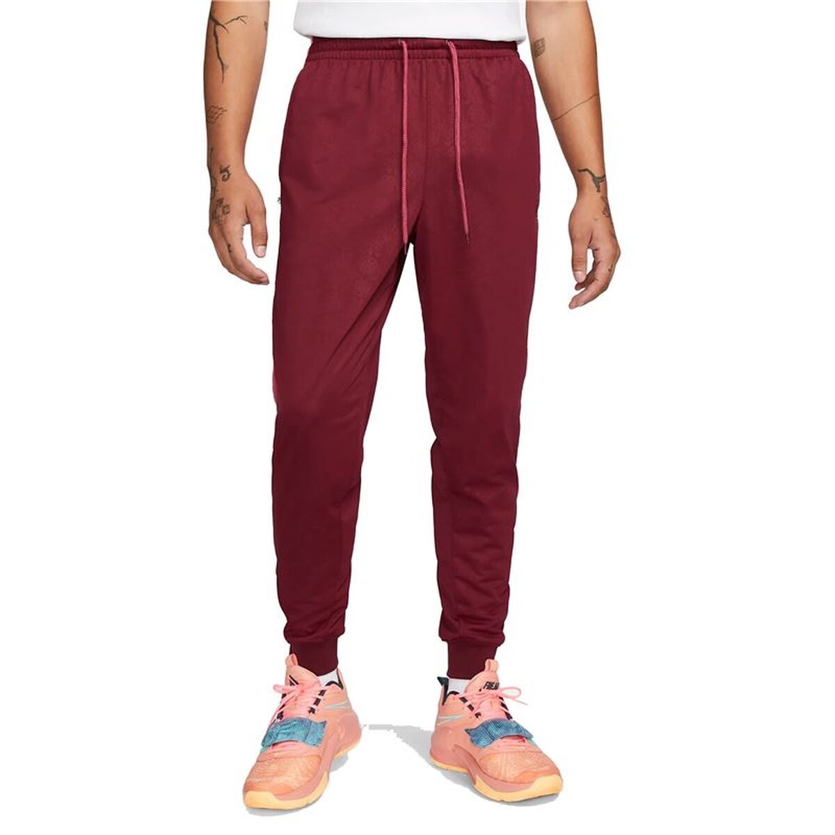 Lange sportbroek Nike Giannis Bruin Mannen