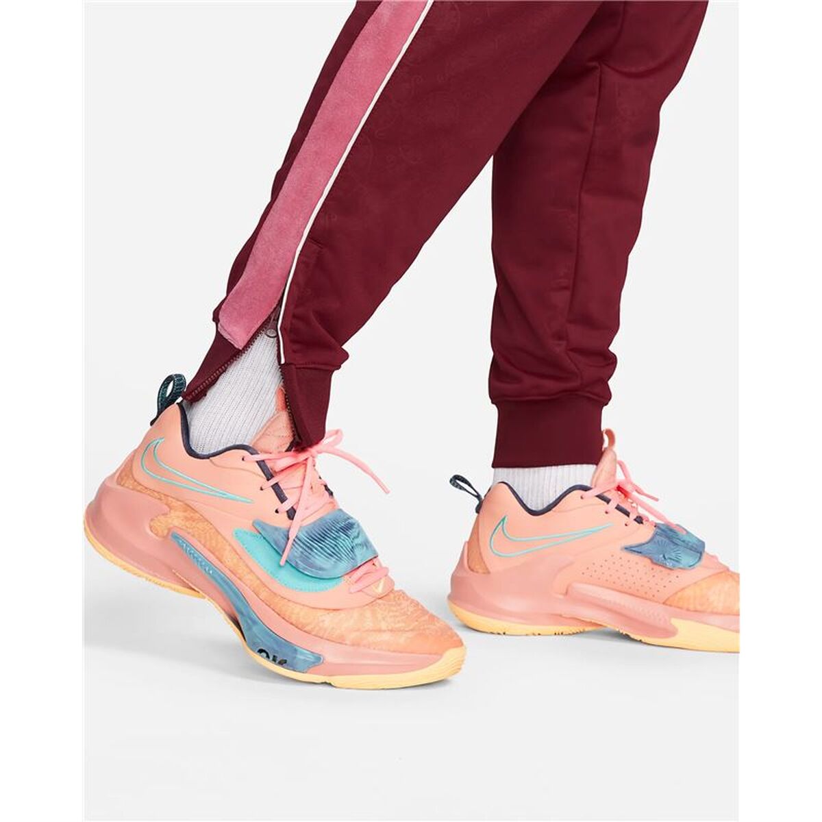 Lange sportbroek Nike Giannis Bruin Mannen