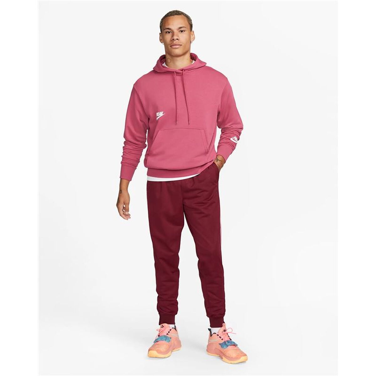 Lange sportbroek Nike Giannis Bruin Mannen