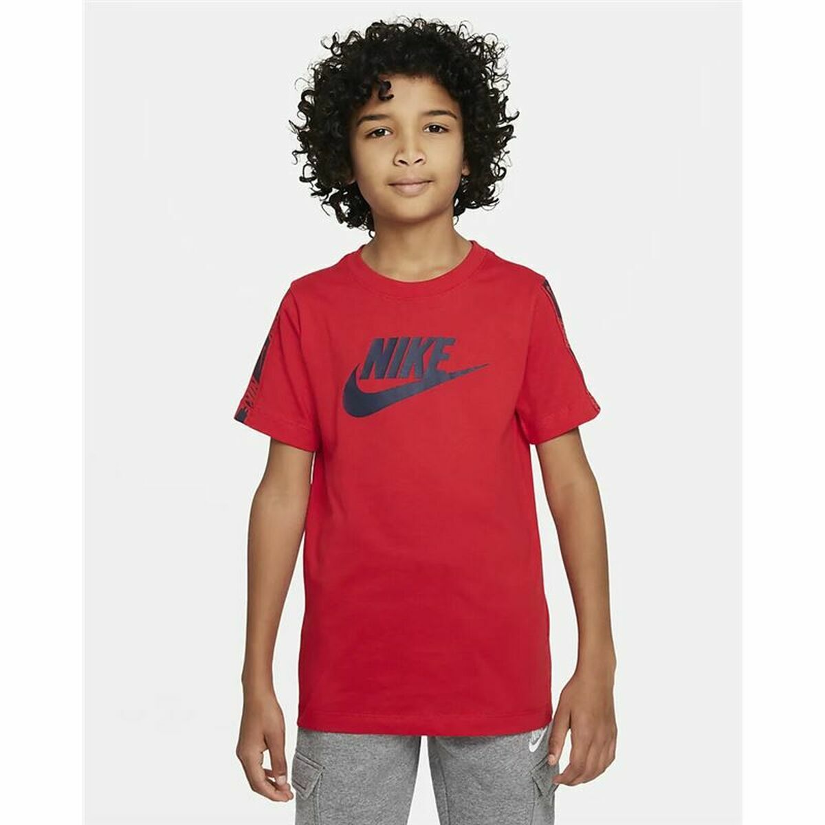 T-Shirt met Korte Mouwen voor kinderen Nike Red KD Rood