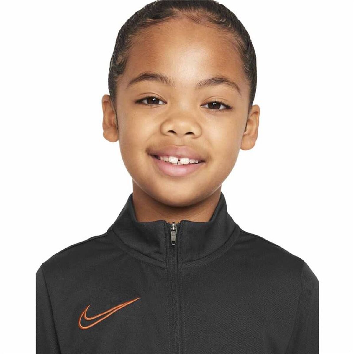 Trainingspak voor Volwassenen Nike Zwart Kinderen Uniseks