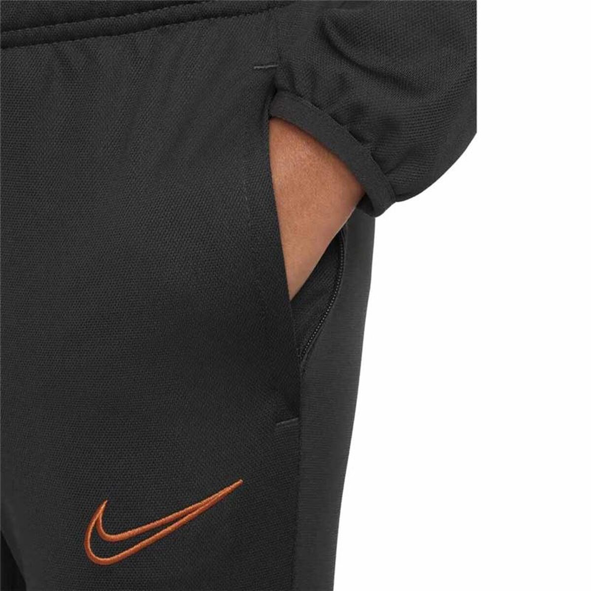 Trainingspak voor Volwassenen Nike Zwart Kinderen Uniseks