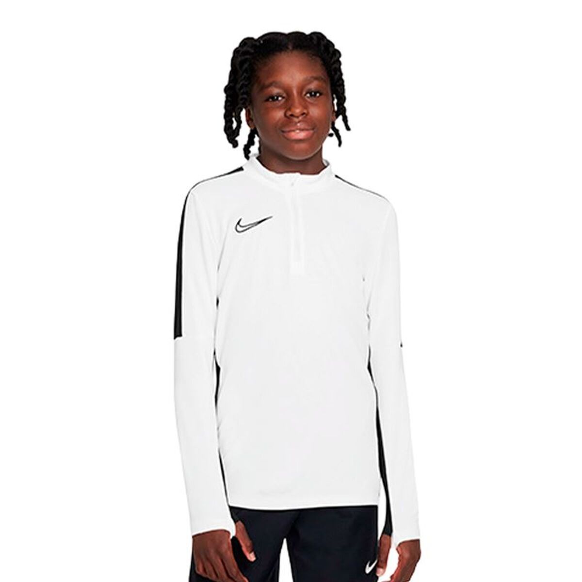 Shirt met lange mouwen voor kinderen Nike Dri-Fit Academy 23 Wit