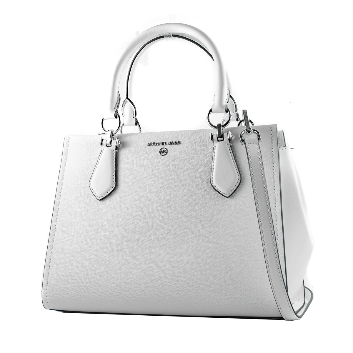 Handtas Michael Kors 30S2S6AS2L-OPTIC-WHITE