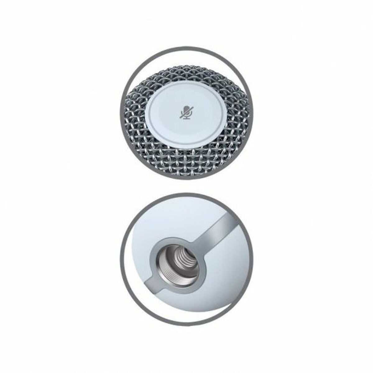 Afbeeldingen van Table-top Microphone HyperX SoloCast 519T2AA White