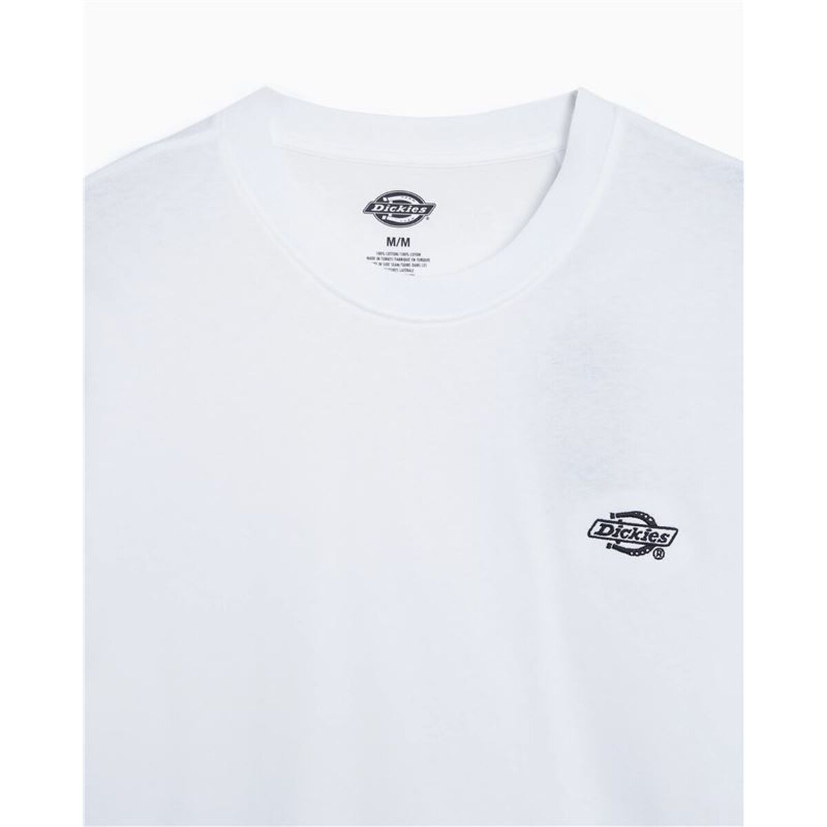 Heren-T-Shirt met Korte Mouwen Dickies Summerdale Wit