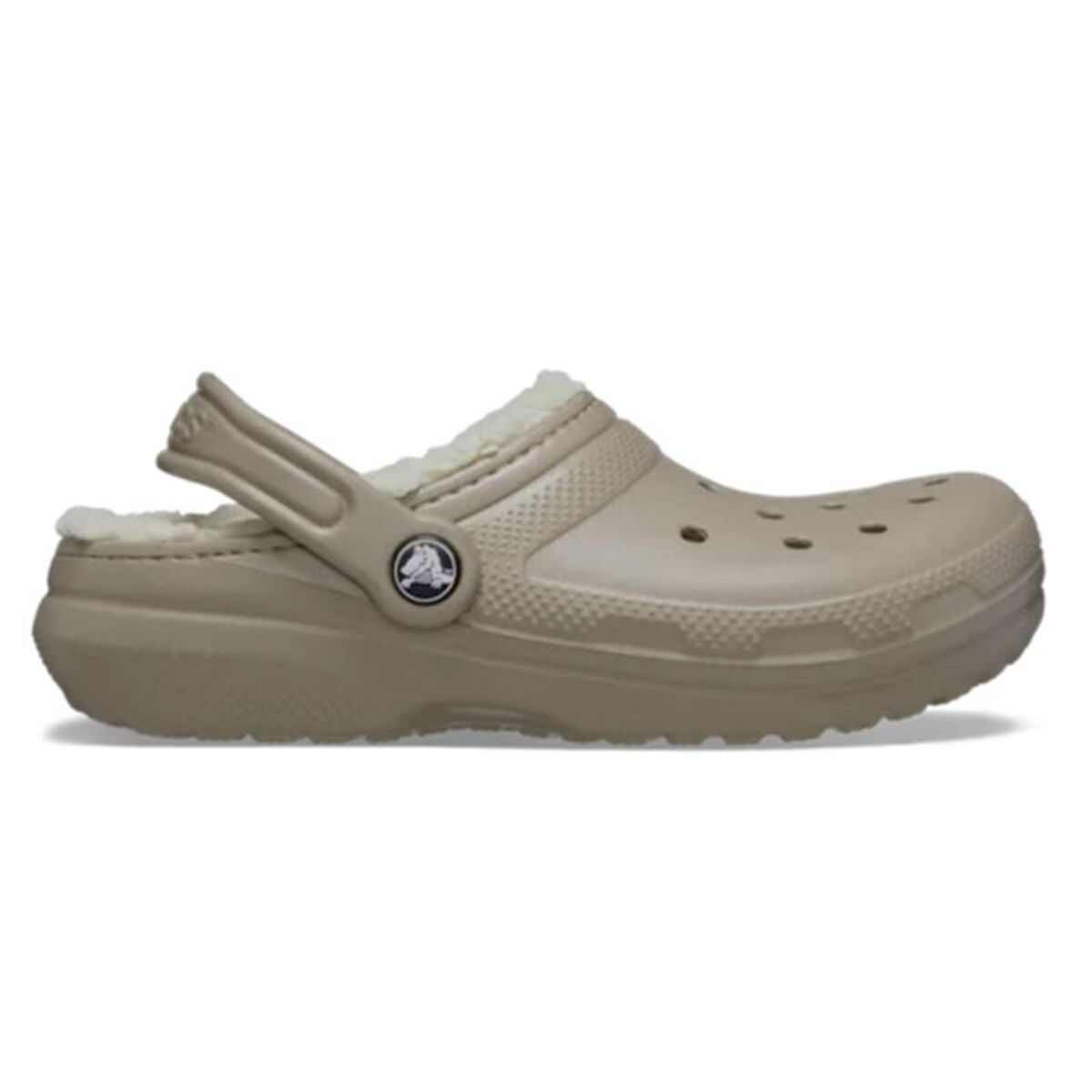 Klompen Crocs Classic Lined Clog K Bruin