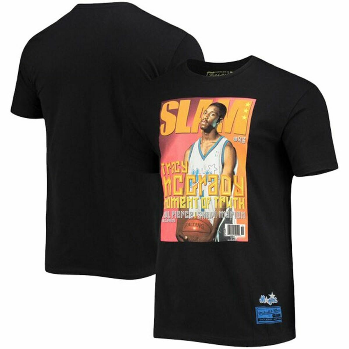 T-shirt à manches courtes homme Mitchell & Ness Orlando Magic McGrady Noir