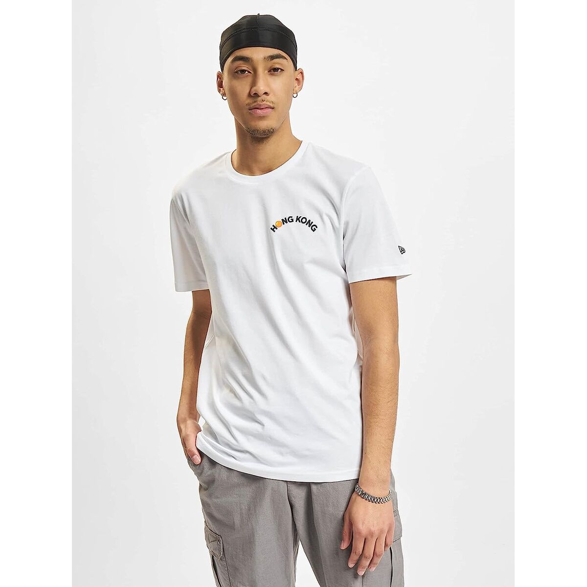 Mens Short Sleeve T-Shirt New Era 13083965 White